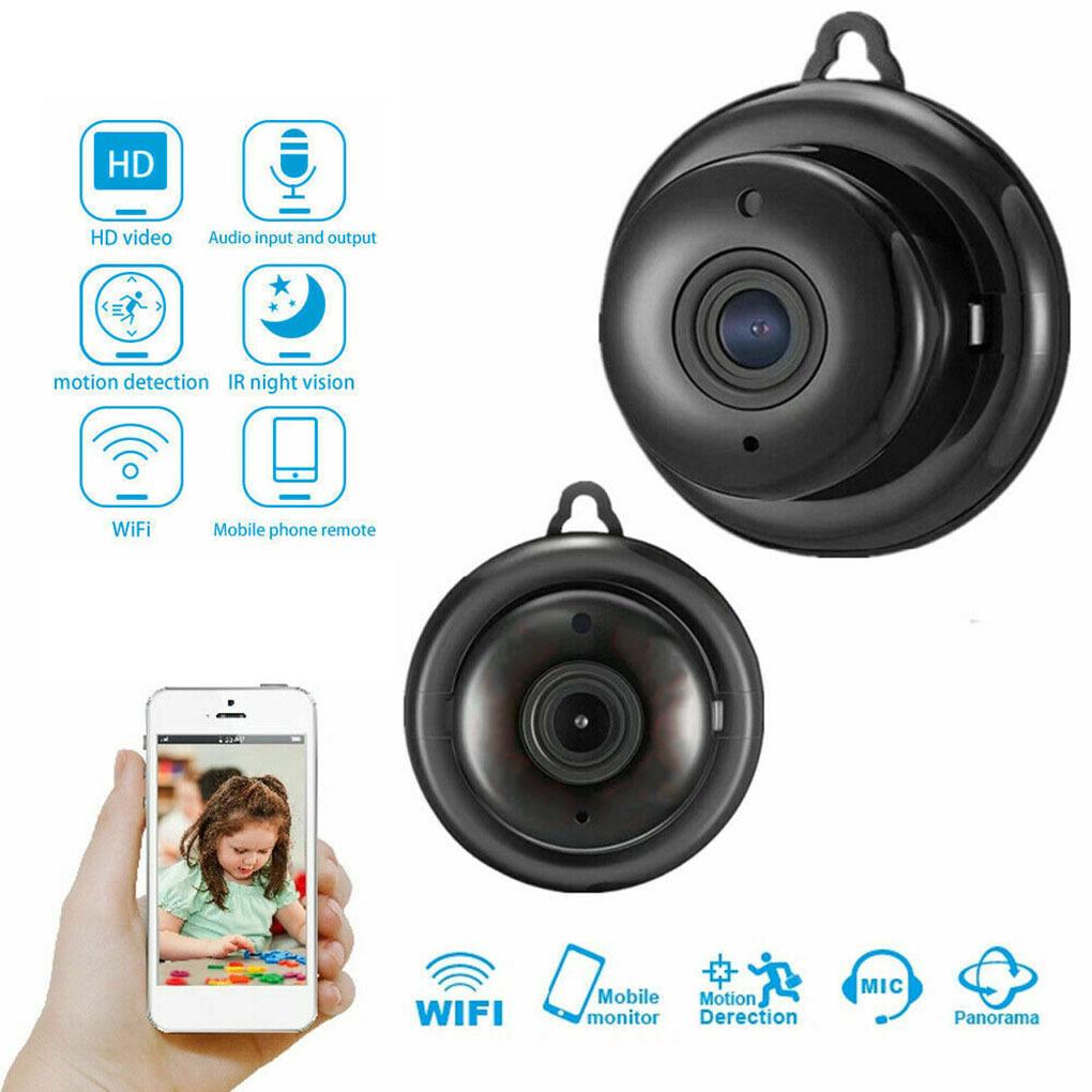 Wireless WiFi Camera, 1080P HD with Night Vision, Two-way Audio Communication, and Motion Detection