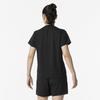 Game Short Dynamotion Officially Approved by the Japan Badminton Size L Women's Tennis/Badminton Shirt, Sleeve, Moisture-Wicking, Quick-Drying, Fit,