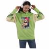 Jujutsu Kaisen Men's Patchwork Color Block Hoodie - Japanese Casual Style