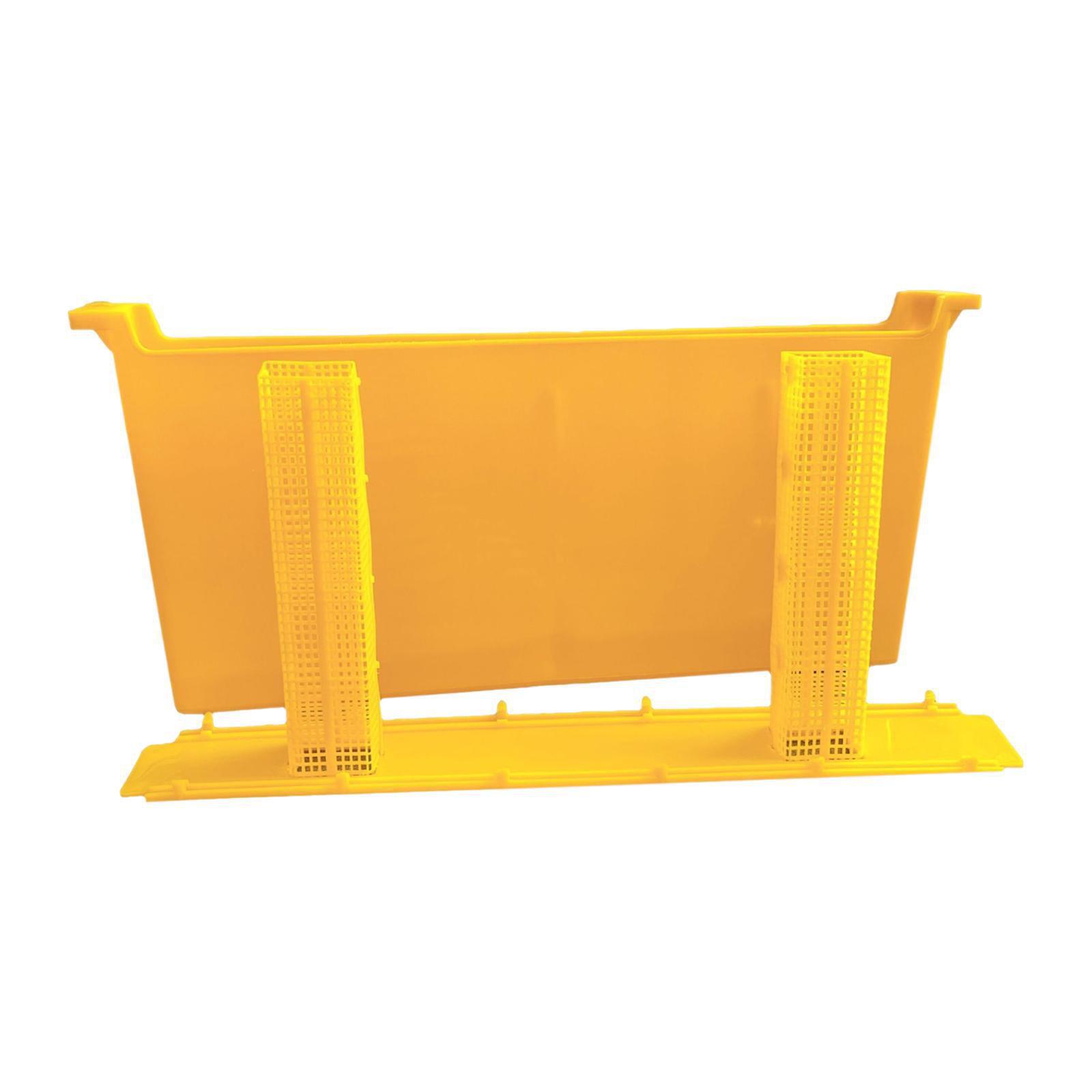Yellow Honey Beehive Feeder - Thickened Beekeeping Tool Yellow Beehive Feeder