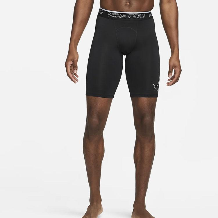 Nike Solid Color Moisture-Wicking Fitness Compression Shorts Men shorts Black DD1911-010