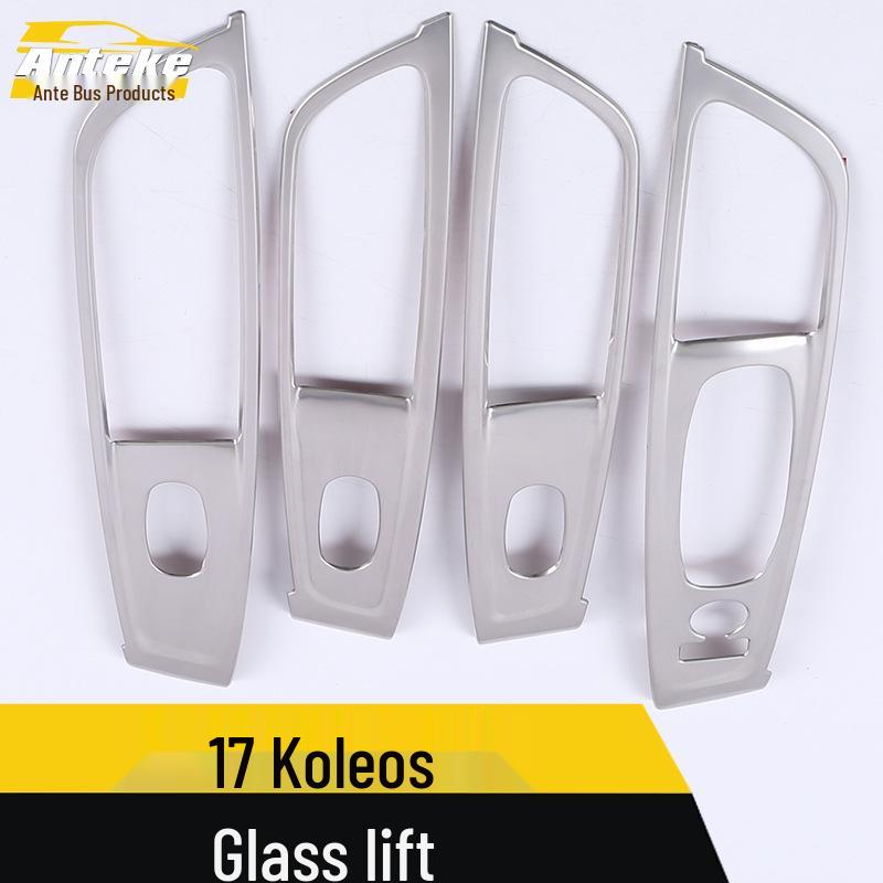 Koleos Window Armrest Lift Switch Decorative Frame Accessories for 17+ Models