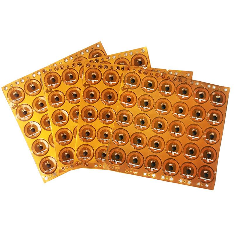 1Pc Micro Small Size Rfid 13.56Mhz Nfc Programmable Chip Bluetooth Label/Sticker Fpc Tag Diameter 12Mm