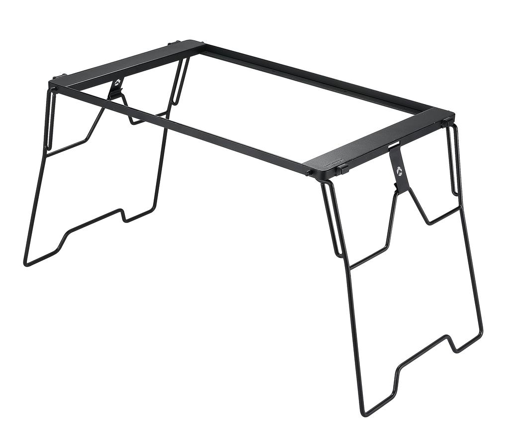 CAMPING MOON Camping IGT Table Bridge Table Frame, Black, CK-3650-T38