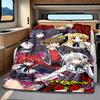 High School Dxd Plush Blanket Soft Comfortable All Seasons Blanket Sofa Office Naps Blanket Outdoor Travel Throw Perfect Gift