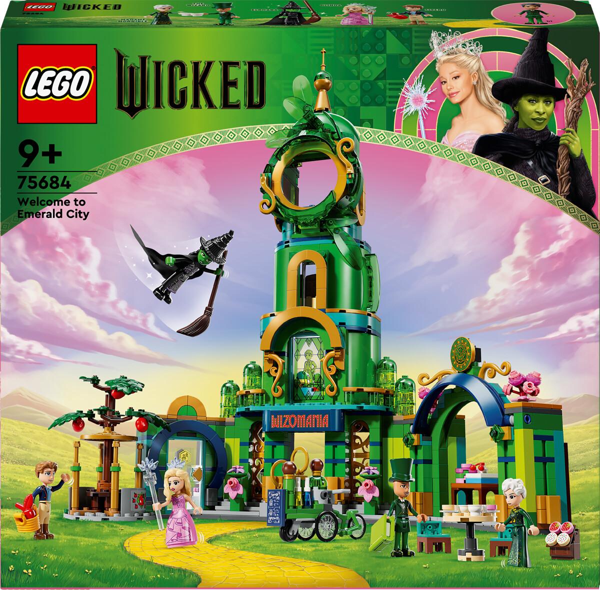 

LEGO конструктор Дом Wicked – Добро пожаловать в Изумрудный город (75684)
