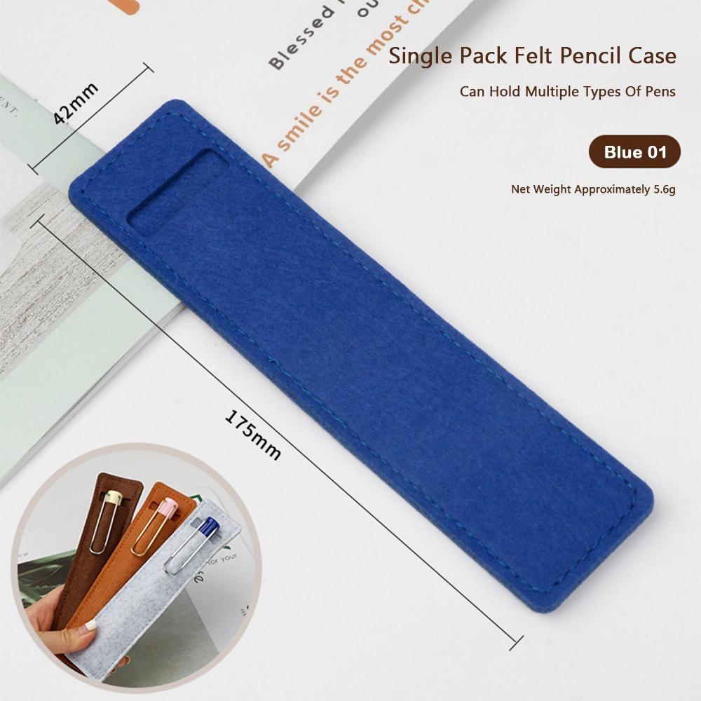 Felt Pen Pouch Multifunctional Pen Protective Sleeve Simple Pen Curtain Back To School