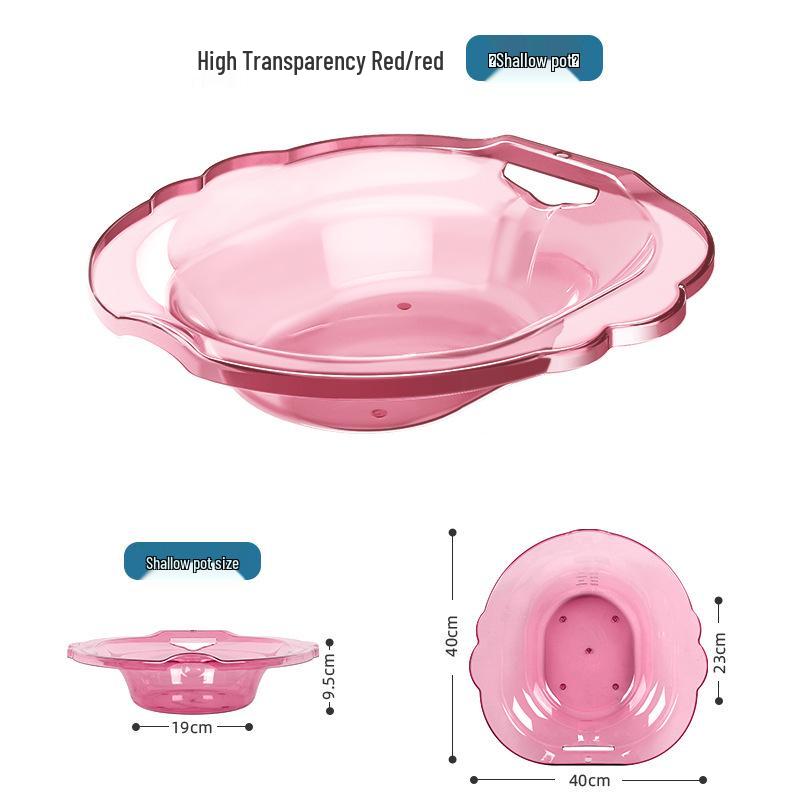 Poporodowa i dla osób starszych miska do mycia bidetowego na hemoroidy i do higieny