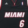 adidas Basketball Jerseys Men's Black Moderate Straight Fit L76194