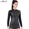Smooth Leather Diving Suit Men's 3mm Split Jacket Women's Surfing Snorkeling Warm Swimsuit