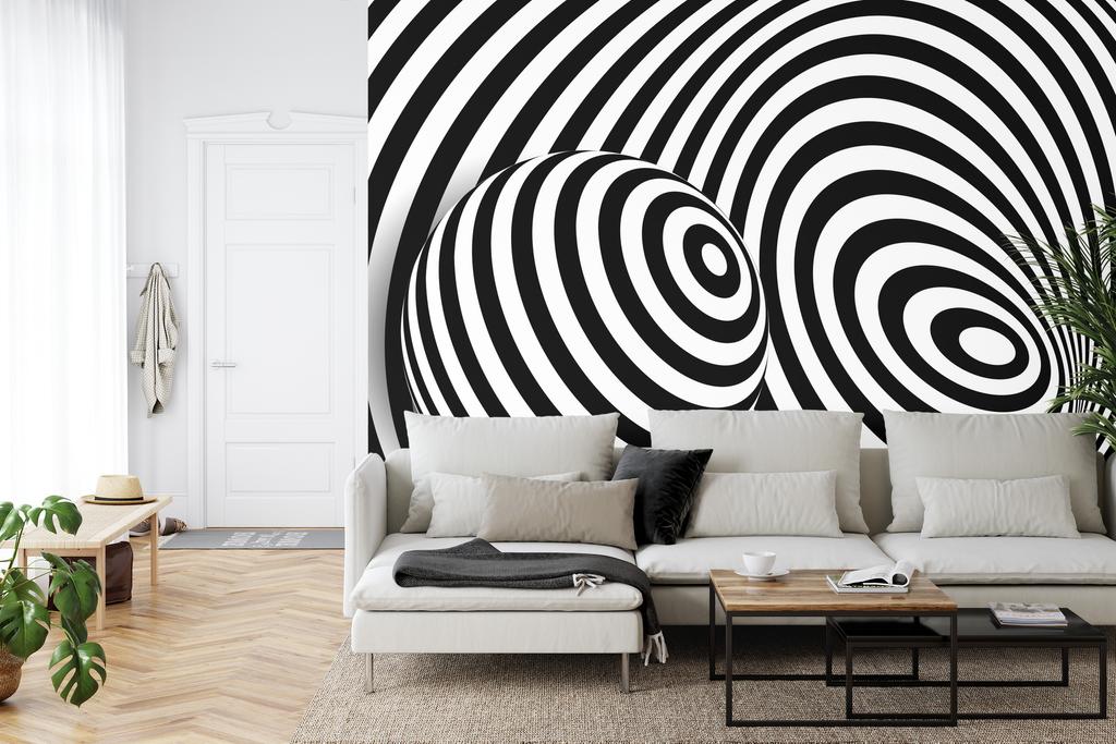 Photomural Ball 3D Structural Vinyl 90x60