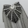 Beaded Shoulder Epaulets Handmade Shoulder Jewelry Tassels Epaulettes Clothing Accessories Epaulet Shoulder Brooches