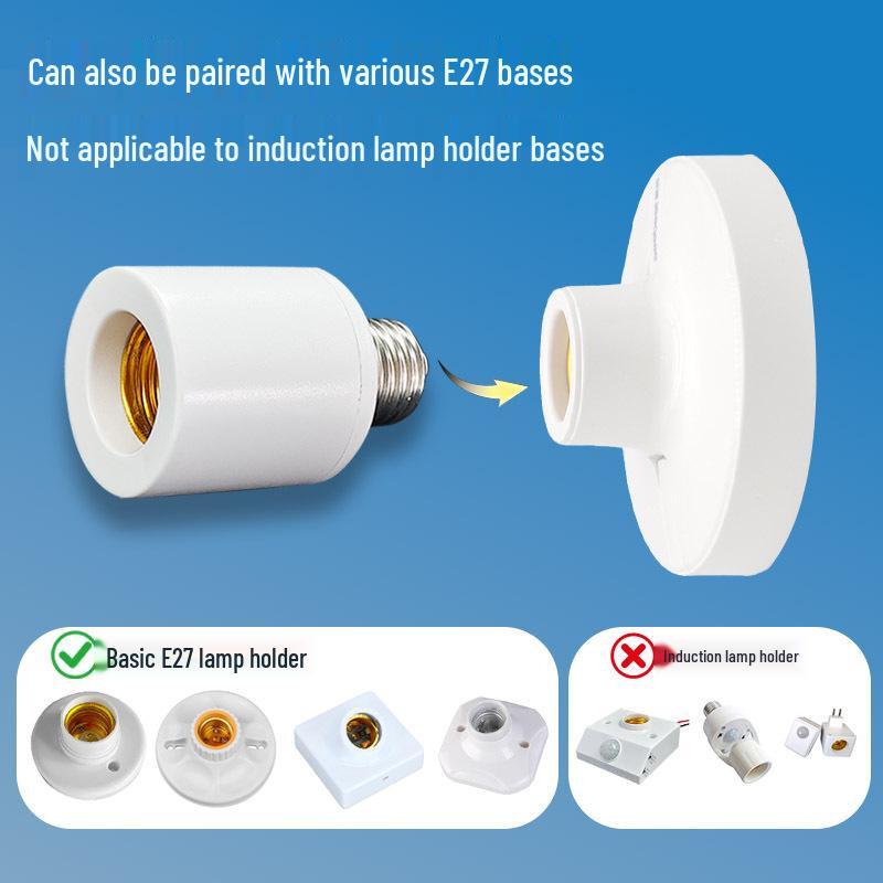 Bluetooth E27 Screw Base Remote Control Lamp Holder with Timer & Wireless Switch