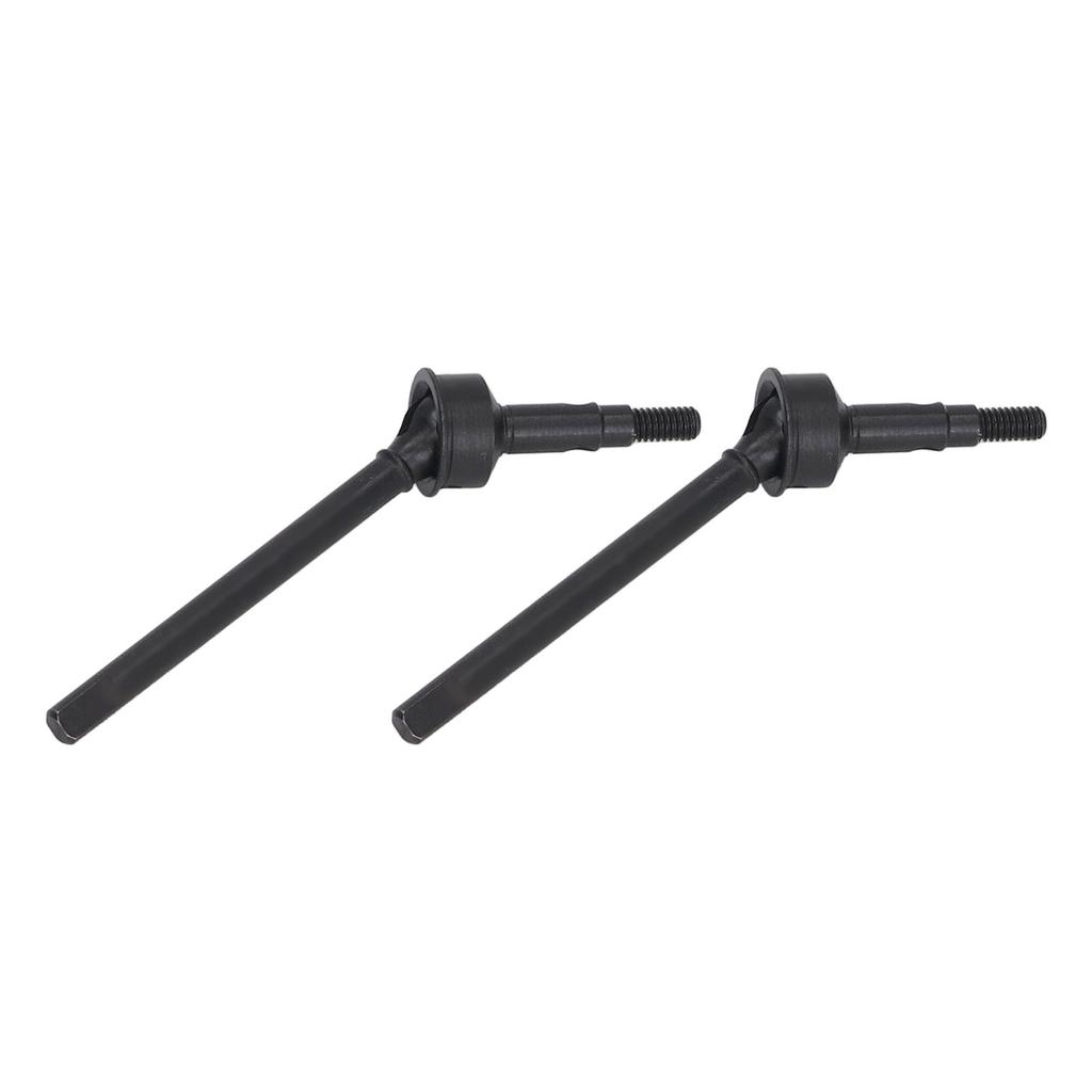 2PCS RC Front Axle Drive Shaft Efficient Power Steel Front Axle CVD for Traxxas 118 TRX4M RC Car