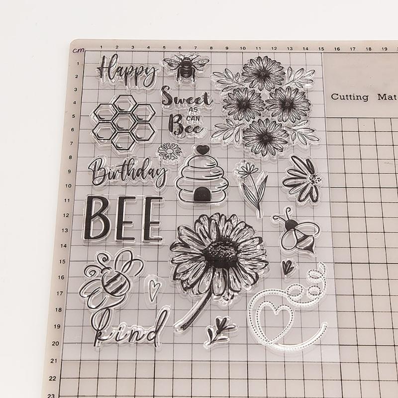1Pc Silicone Photo Journal Album Decors Stamp 3D Scrapbooking Card Making Journaling Stamp Clear Stamp Seal Clear Stamp