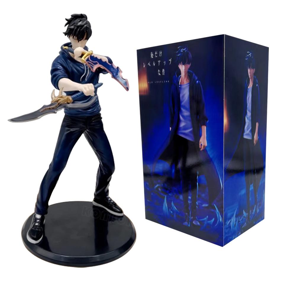 Anime Sung Jinwoo Shadow King Cheng Xiaoyu Handheld Action Figure Collectible Toy Gift 100% Brand New Model Ornament