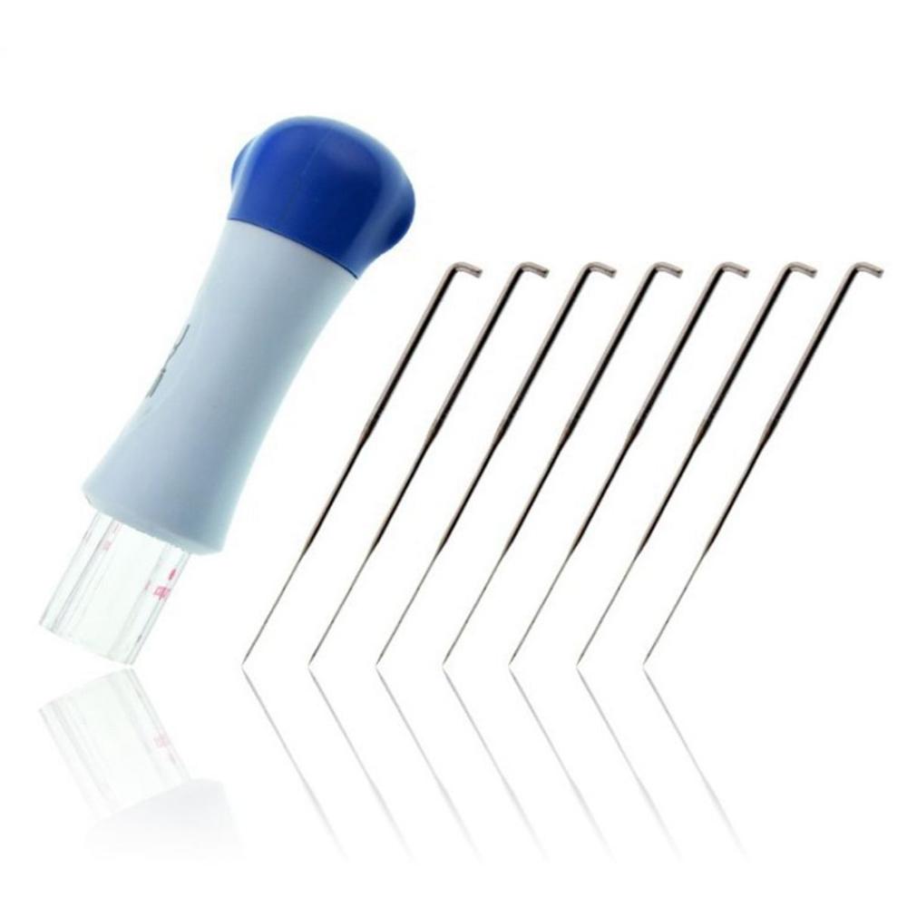 3/7 Needles Plastic Handle Metal Embroidery Accessories Punch Tool Wool Felt Stitch Felting Needle