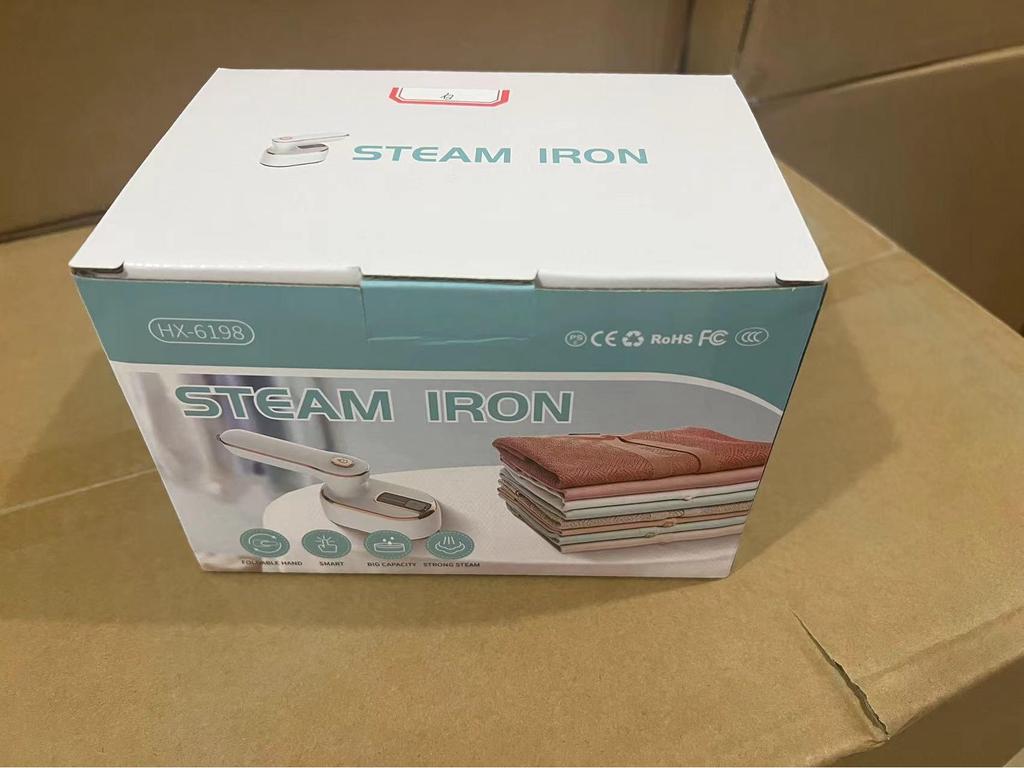 Compact Handheld Mini Steam Iron for Home Use