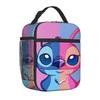 Qi Portable Lunch Bag Primary And Secondary School Students Full Printed Meal Bag Ice Bag Picnic Ice Bag