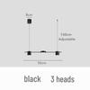 Nordic LED Long Strip Chandelier: Modern Dining & Bar Lighting