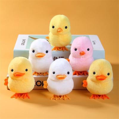 1 Stück Hüpfendes Huhn Enten Spielzeug, Simulation Plüsch Hüpfende Ente Interaktives Spielzeug, Kleintier, Geburtstagsgeschenk