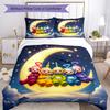 Teletubbies Moonlit Adventure 3‑Piece Bedding Set,Soft Duvet Cover with 34 Pillowcases,Multi‑Scene Home Dorm Use,Ideal Gift for Birthday & Holiday