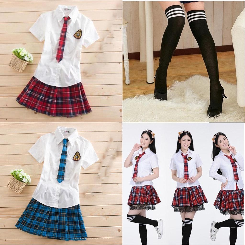 New Japanese School Girl Cute Sailor Uniform Dress Full Set Cosplay Costume With Premium Quality Materials