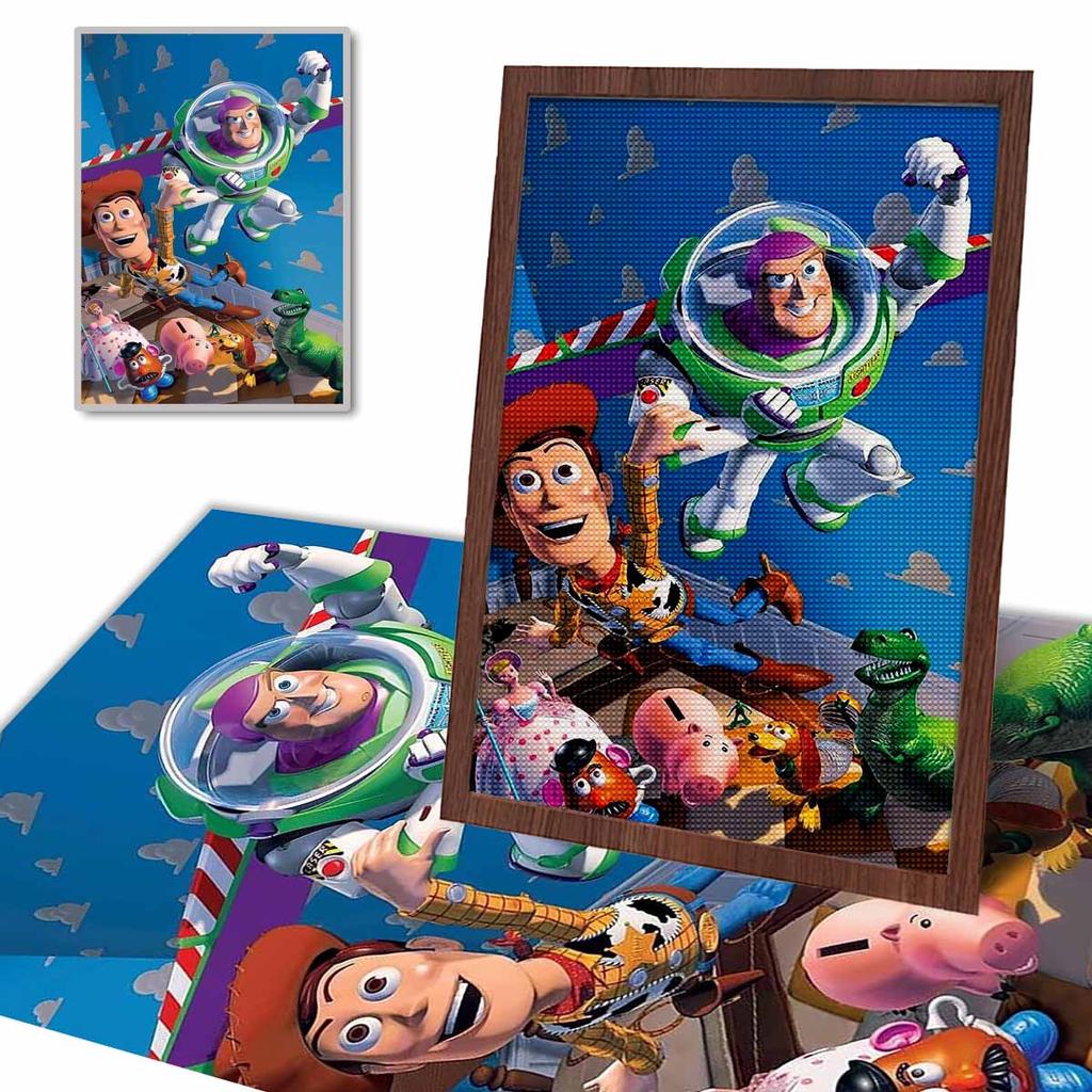 5D Diy Diamond Painting Woody and His Companions Full Drill Rhinestones Mosaic Embroidery Handmade Products Home Decor Gift