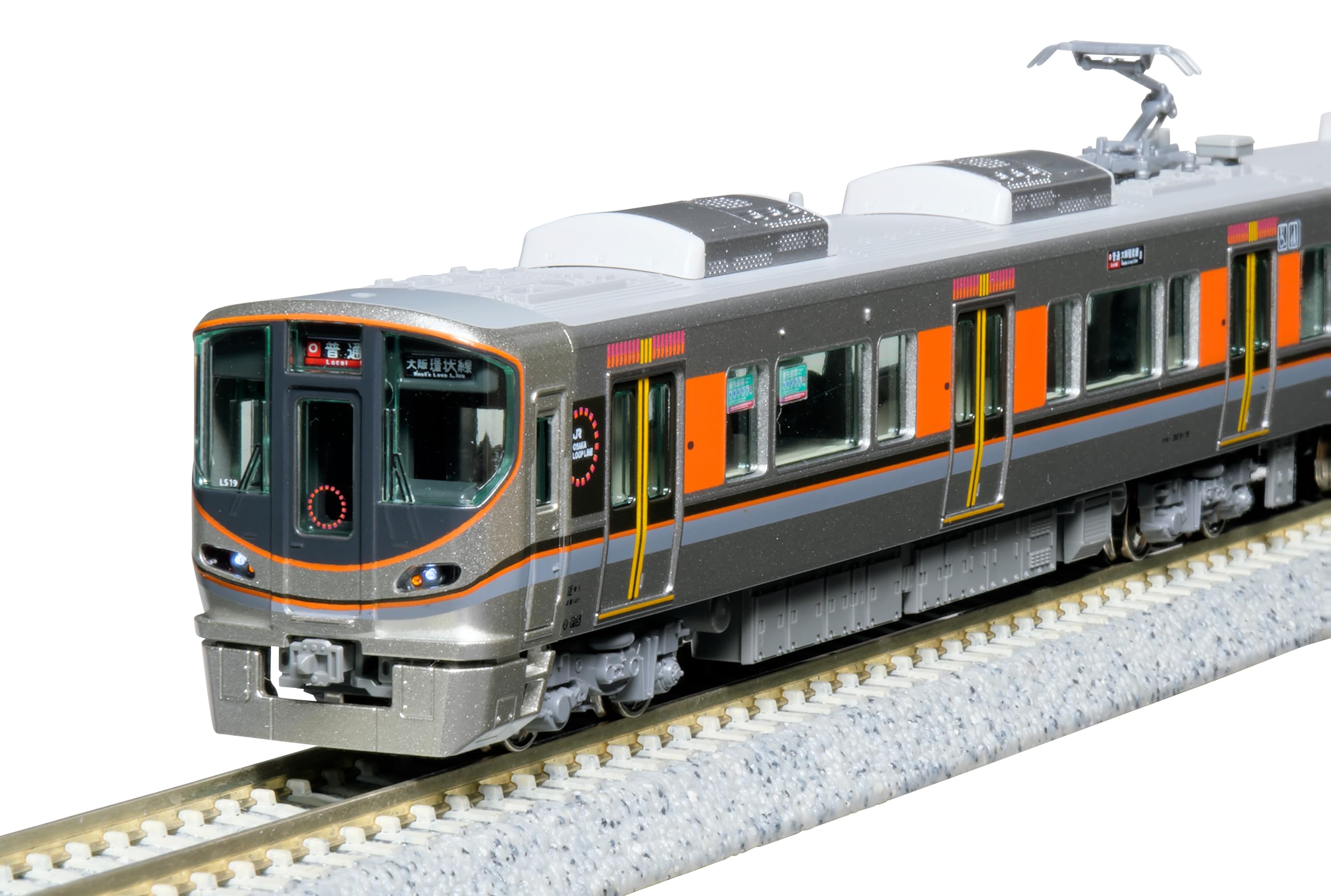 

KATO N Gauge 323 Series Osaka Loop Line Basic Model Set, 3-Car Train, 10-1988