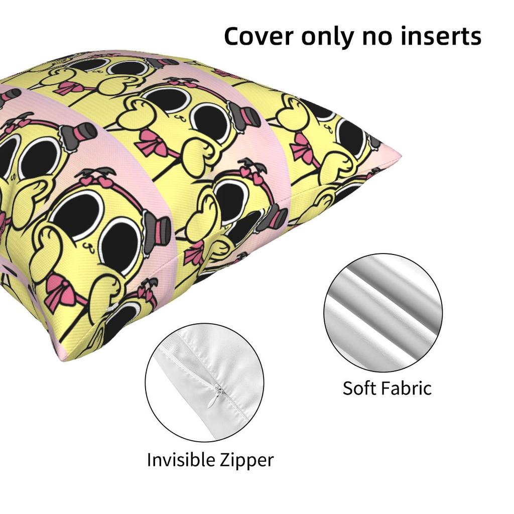 Chikn Nuggit Square Pillowcase Pillow Cover Cushion Decor Comfort Throw Pillow for Home Living Room