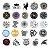 50pcs Creative Waterproof Viking Stickers for Journaling, Skateboards, Cars & More