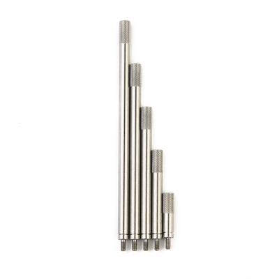 Set di 5 barre di prolunga per indicatori, quadrante digitale, stelo M2.5 in acciaio ad alta velocità