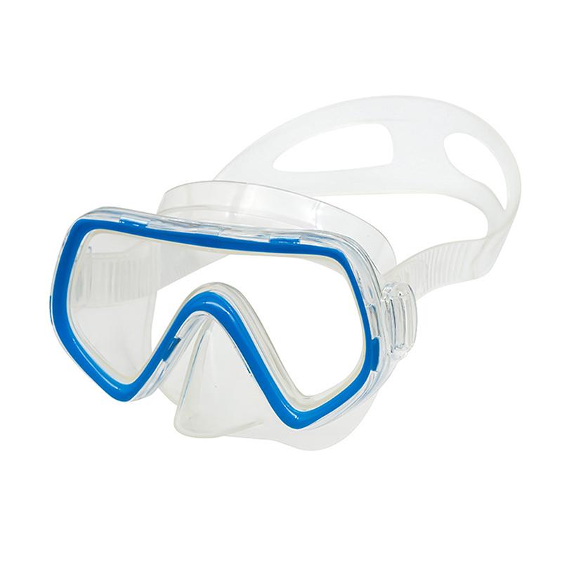 Maschera da Immersione Occhialini da Nuoto Impermeabili Panoramici HD per Adulti Giovani Grembiule in Silicone Antiappannamento con Copri-Naso Attrezzatura da Nuoto