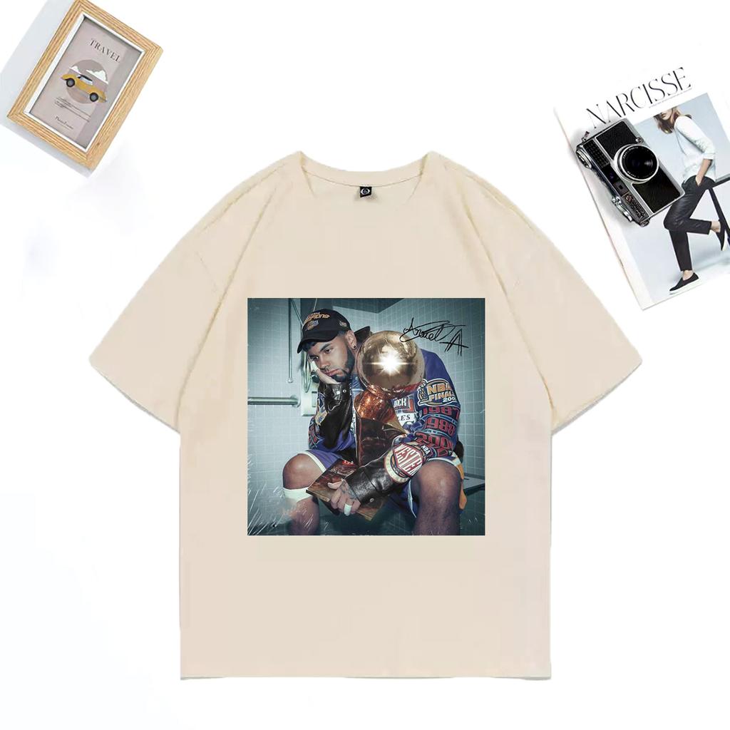 Anuel AA Graphics T Shirt Unisex WOMENs Fashion Oversized streetwear Cotton t shirts short sleeve vintage Unisex Hip Hop clothing