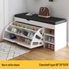 Changbaosen Entryway Flip-Top Shoe Cabinet with Bench