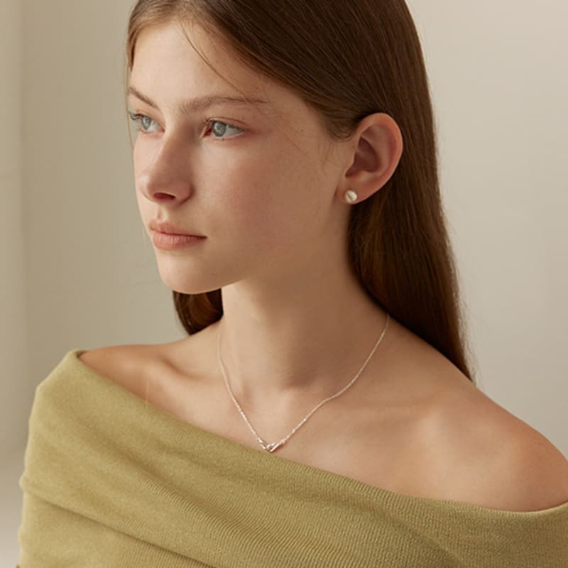 Lewe Sanding Round Earring
