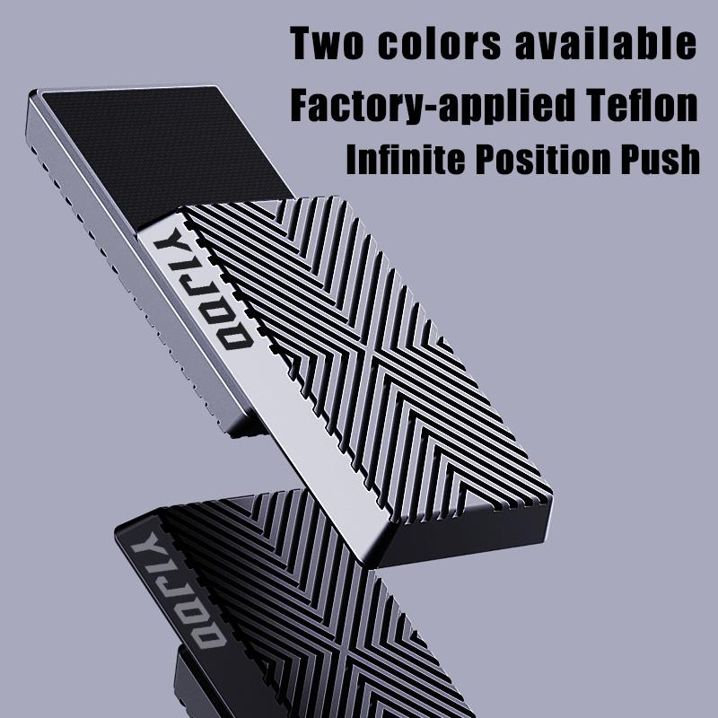 Neuester Magnetischer Würfel Push Slider Anti-Stress Metall Fidget Slider DIY Metall Entspannungs Schreibtischspielzeug EDC Für Erwachsene Kinder Geschenke