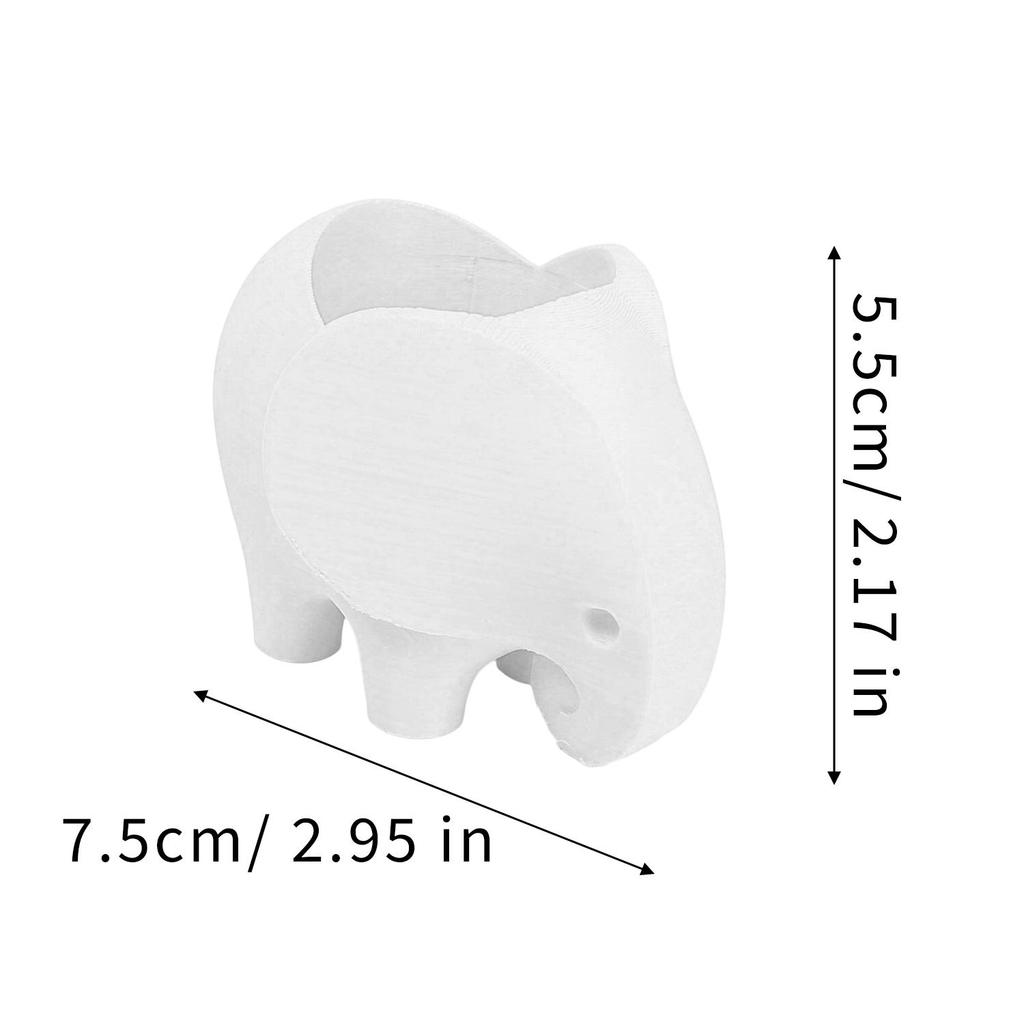 1/5x Elephant-Shaped Flower Pots Decorative Items for Living Room Tv Cabinets Mini Plant Pots Home Office Decoration Supplies