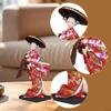 Ethnic Japanese Geisha Doll Collectible Figurine Female Statue Kimono for Home Office