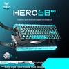 Tastiera da Gioco RGB AULA HERO68XS a 68 Tasti Tri-Modalità con Interruttori Magnetici