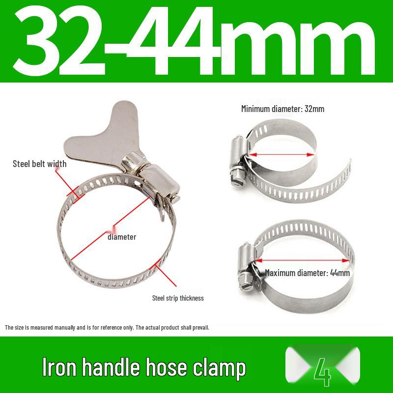 201 Edelstahl Schlauchschelle für Rohre