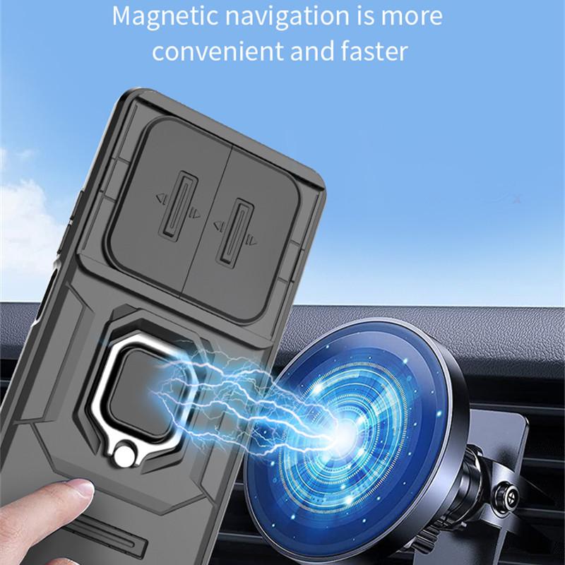 For Samsung Galaxy A35 5G Case Magnet Ring Stand Armor Phone Case For Samsung A35 A 35 5G GalaxyA35  SM-A356B/DS 6.6" Back Cover
