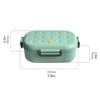 Adult Student Lunch Box Silicone Vent Plug Compartment Separation Lunch Box