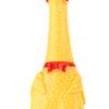 Screaming Chicken Dog Toys Yellow Stress Relief Funny Safety Squaking Chicken Toy for Adults Kids M