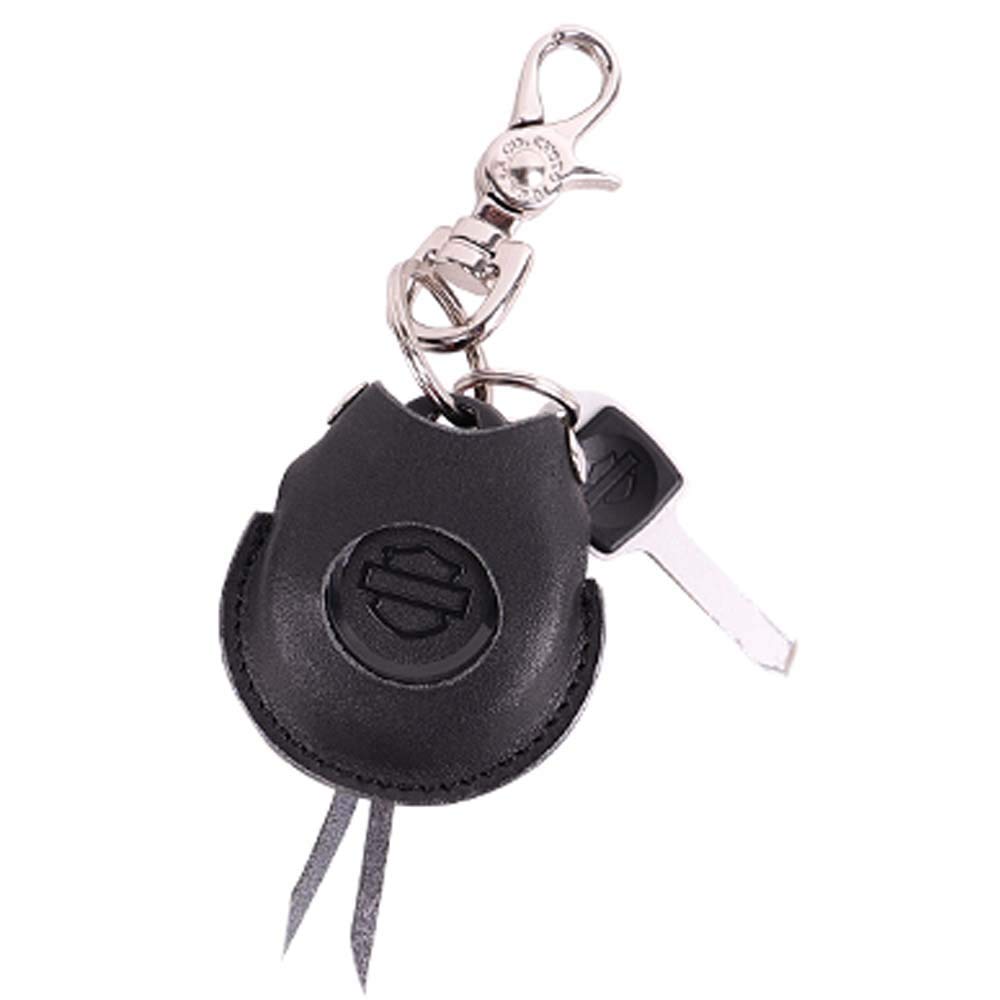 

[Degner] Leather key fob case/LEATHERKEYFOBCASE for motorcycles black K-63