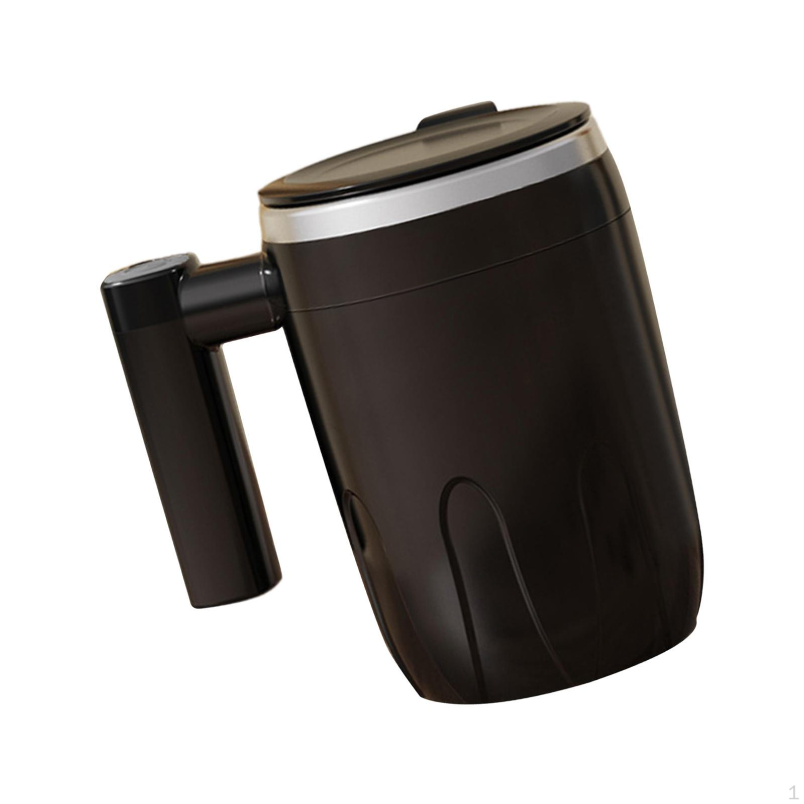 

Кружка для кофе с автоматическим перемешиванием, чашка для автоматического смешивания, удобная ручка, электрический шейкер для протеина, бутылка для чёрный