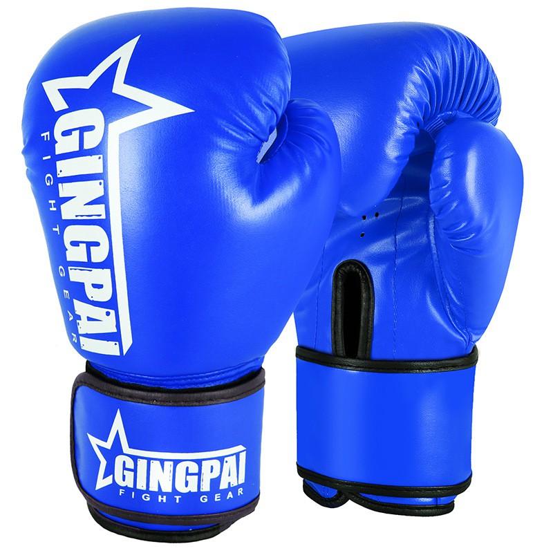 Adult Kids Boxing Gloves Muay Thai Kickboxing Training Punching Bag Workout PU Leather Breathable Combat Gear