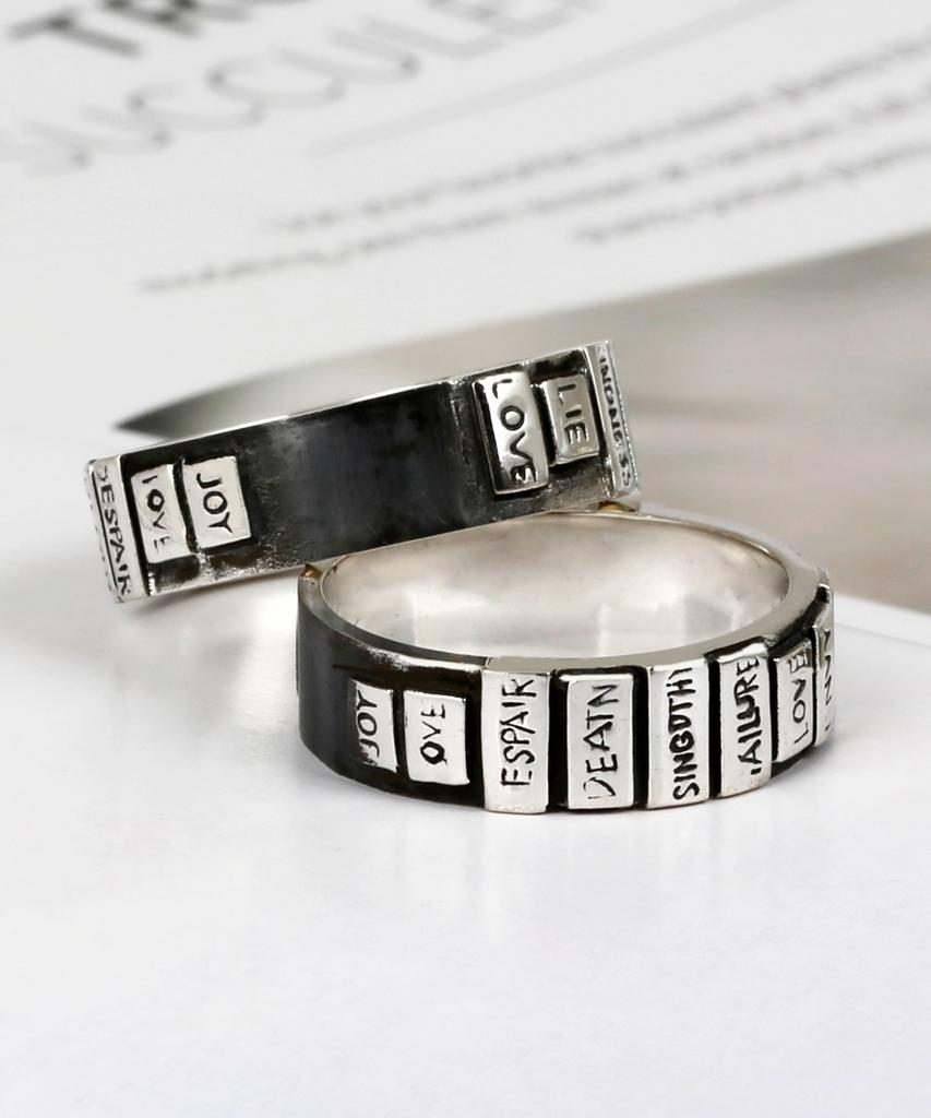Shoveoff [Silver 925] Svr-#S603 Have A Belief Ring