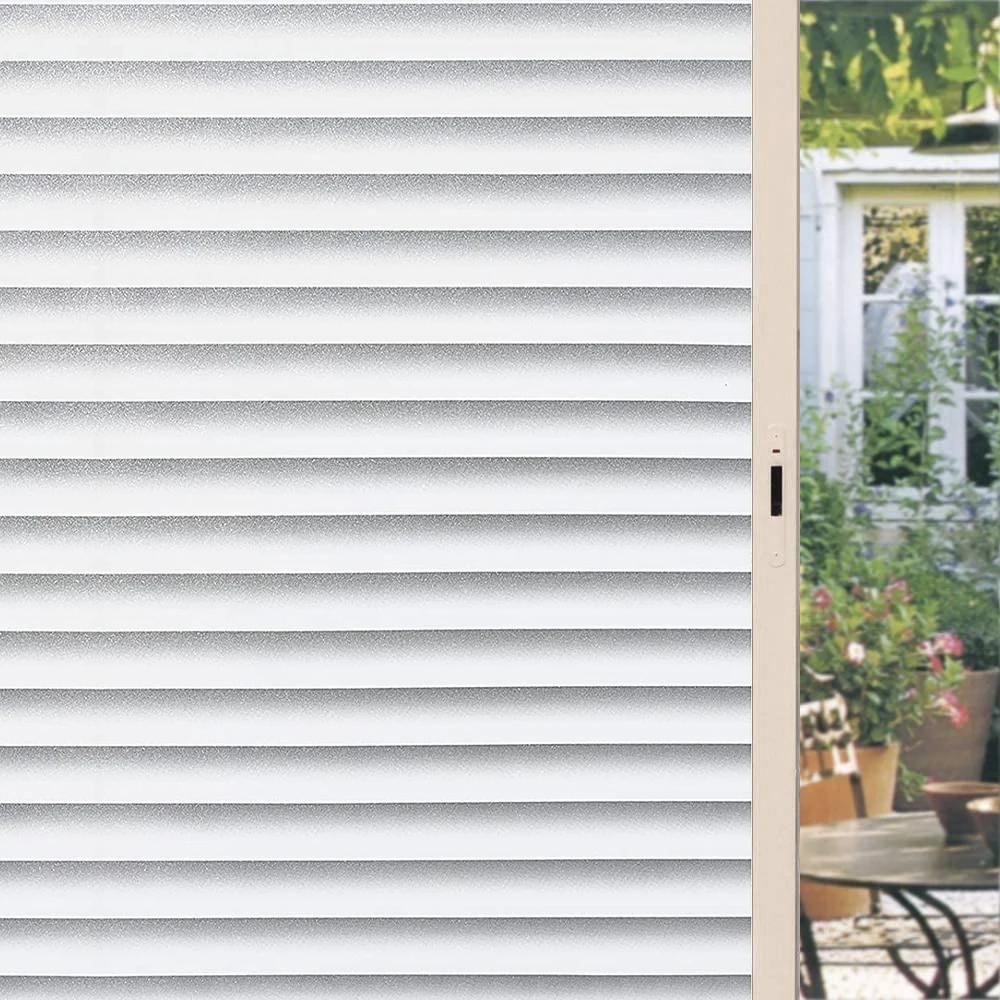 

3D матовая декоративная оконная пленка конфиденциальность статическая клейкая витражная пленка матовые наклейки защита от ультрафиолета оконные наклейки 30X100 CM