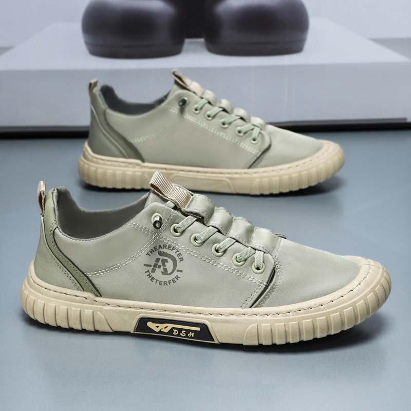 Men'S Autumn Fashion Casual Walking Shoes, Featuring A Striped Design, Comfort and Breathability, Suitable for Both Sports and Leisure Shoes